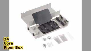 24-rdzeniowa skrzynka światłowodowa do montażu na ścianie