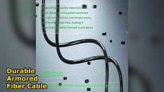 Niestandardowy kabel światłowodowy GYTA Trwała komunikacja