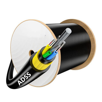 kupować G652D Kabel powietrzny z włókna optycznego 12 24 48 96 Rdzeń samodzielny kabel powietrzny ADSS produkcja online