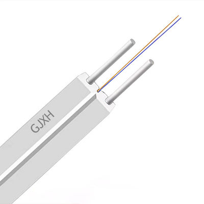 kupować HXCOWO GJXH FTTH Komunikacja Drop Kabel światłowodowy Biały Czarny Długość niestandardowa produkcja online