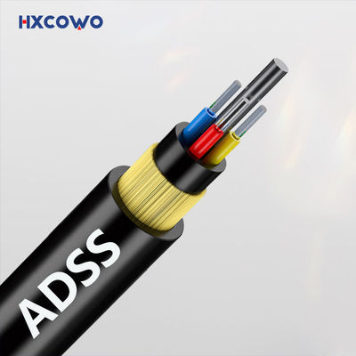 kupować ADSS 80 m 100 m 120 m 200 m Napowietrzny kabel światłowodowy G652D G657A1 G657A2 produkcja online