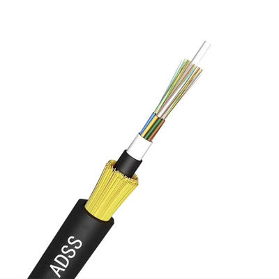 kupować 24-rdzeniowy kabel światłowodowy ADSS z podwójnym płaszczem z drutu o wysokim napięciu produkcja online