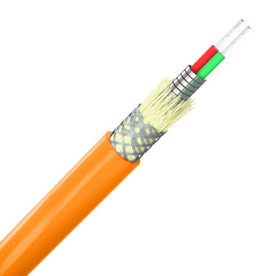 kupować Bundled Spiral Indoor Outdoor Armored Fiber Customized Tactical Multimode Fiber produkcja internetowa