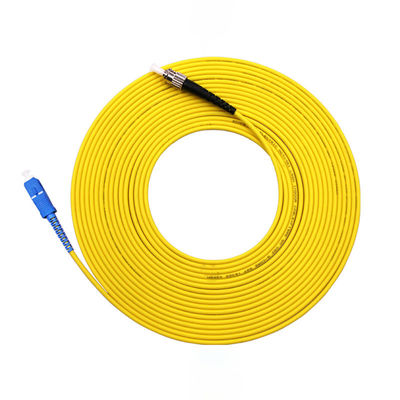 kupować Customized Lengths 1m/2m/3m... 1 HXCOWO SM Simplex Armored Fiber Optic Cable Patch produkcja internetowa