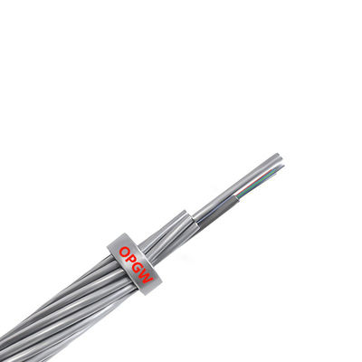 kupować 40- 70C HXCOWO Włókno ziemne Prześwietlenie OPGW Kabel światłowodowy 2-288 rdzeni produkcja online