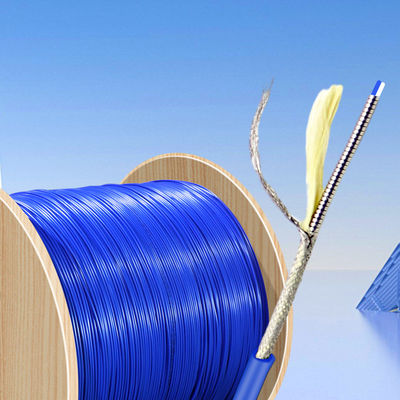 kupować G652D G657A1 G657A2 Spiralna rurka stalowa Kabel optyczny opancerzony w pomieszczeniach wewnętrznych do telekomunikacji produkcja online