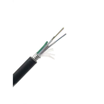 kupować LSZH Kabel fotoelektryczny złożony przeciw gryzoniom SM 24C G652D PE Kabel optyczny zewnętrzny ADSS produkcja online