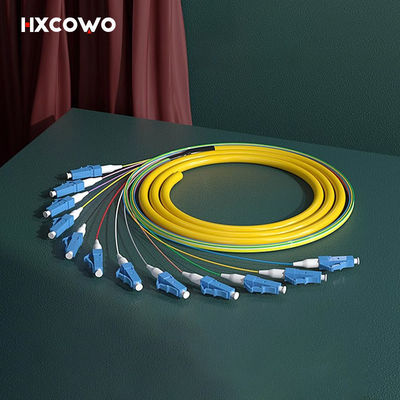 kupować 4G Compatible LC UPC Pigtail SM Single Mode Fiber Pigtails 0.9mm LSZH Jacket produkcja internetowa