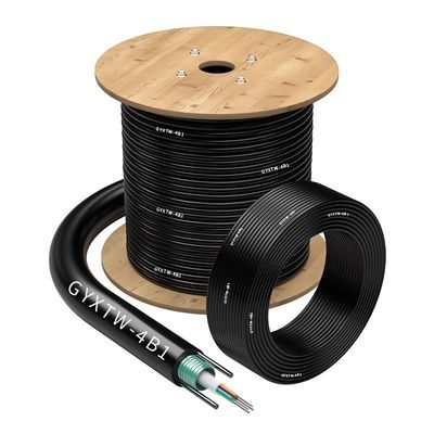 kupować Outdoor Drop Armoured Fiber Optical Cable HXCOWO FTTX Solution GYXTW 4 6 8 12 Cores produkcja internetowa