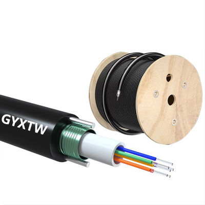 kupować G652D/G657A1/G657A2 Zewnętrzny kabel światłowodowy typu światłowodowego do HXCOWO SM 2/4/6/Core GYXTW produkcja online