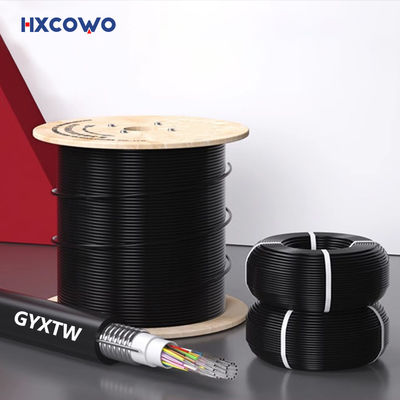 kupować HXCOWO GYXTW Kabel opancerzony zewnętrzny z włókna włókienniczego do stabilnej transmisji sygnałów danych sieciowych produkcja online