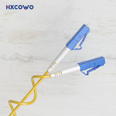 kupować SM/MM/OM3 G657A2 Armored Fiber Optic Patch Cord FTTH Indoor Simplex LC-LC produkcja internetowa