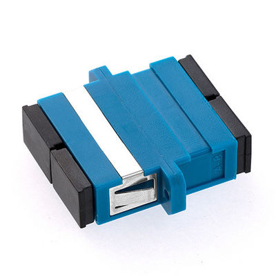 kupować FTTH SC Male LC Female Duplex Fiber Optical Adapter With Flange Hybrid Adapter 10 produkcja internetowa
