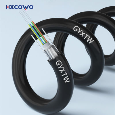 kupować Fiber Optic Cable GYXTW G657A G652D Armoured Outdoor Single Mode OS2 4 6 12 24 Core produkcja internetowa