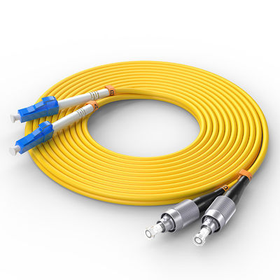 kupować FTTX HXCOWO LC FC Duplex OM3 OM4 Jumper 50/125um Multimode Fiber Optic Cable Patch produkcja internetowa