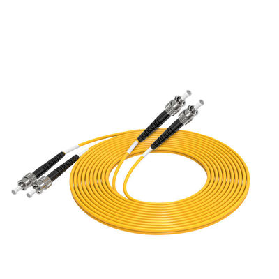 kupować Customized Lengths HXCOWO ST Single-Mode 9/125 OS2 Duplex Fiber Optic Cable Patch produkcja internetowa