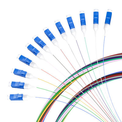 kupować HXCOWO SM G657A 12 Cores Colors LC/APC LC/UPC FTTH Fiber Optic Pigtail for 3G Network produkcja internetowa