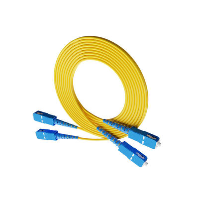 kupować HXCOWO SC UPC Multimode 3.0mm Duplex Fiber Optic Cable Patch in Ordinary Armored Types produkcja internetowa