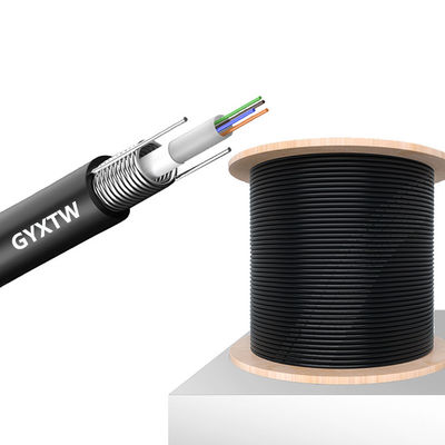 kupować 24 Core Single Mode Outdoor GYXTW Armoured Fiber Optic Cable for Telecom Comunication produkcja internetowa