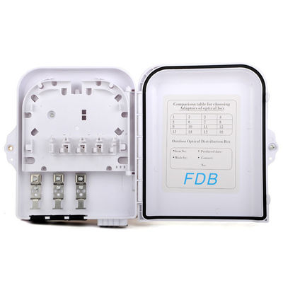 kupować ABS 4Core 8Core 12Core 24Core 48Core Fiber Optic Splitter Terminal Box 12 Month produkcja internetowa