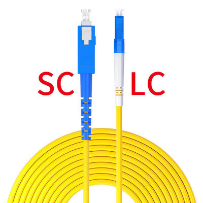 kupować Niestandardowy płatek kablowy z włókna optycznego PVC/LSZH z typem złącza SC/FC/LC/ST firmy HXCOWO produkcja online
