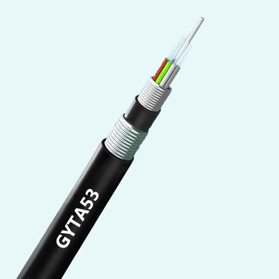 kupować Armoured GYTA53 Fiber Optic Cable for Speed Data Transfer in Extreme Environments produkcja internetowa