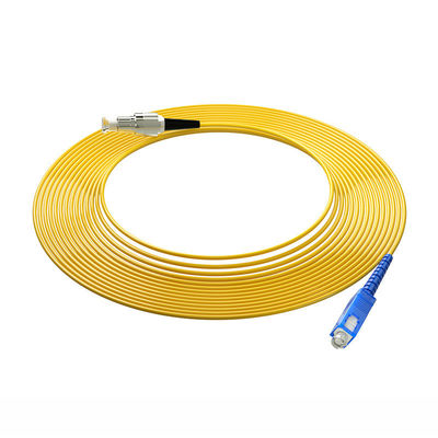 kupować HXCOWO OM3 SC FC LC ST 850nm/1310nm/1550nm Simplex Multi Mode Fiber Optic Cable Patch produkcja internetowa