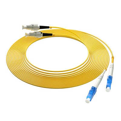 kupować SC LC FC ST Multimode OM1 62.5/125um PVC LSZH Jacket Armored Fiber Optic Cable Patch produkcja internetowa