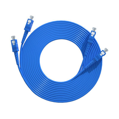 kupować HXCOWO 2 SC-SC UPC Duplex Armored Fiber Optic Cable Patch for Communication Equipment produkcja internetowa