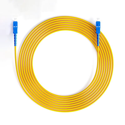kupować Wiegand Network PVC Jacket SC/UPC Single Mode Simplex Armored Fiber Optic Cable Patch produkcja internetowa