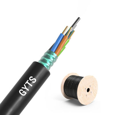 kupować Custom Outdoor Armored Fiber Optic Cable 2 4 6 8 24 32 48 84 96 144 288 Cores produkcja internetowa