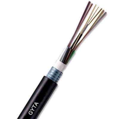 kupować 2-288 Cores Outdoor Armoured Single Mode Fiber Optic Cable For Aerial Or Duct produkcja internetowa