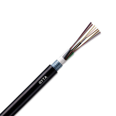 kupować 12/24/48 Cores Armored Fiber Optic Cable for Outdoor Telecom Comunication Aerial Steal produkcja internetowa