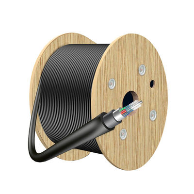kupować SM/MM/OM3 Direct Burial Fiber Optic Cable Double Sheath Direct Buried Cable produkcja internetowa