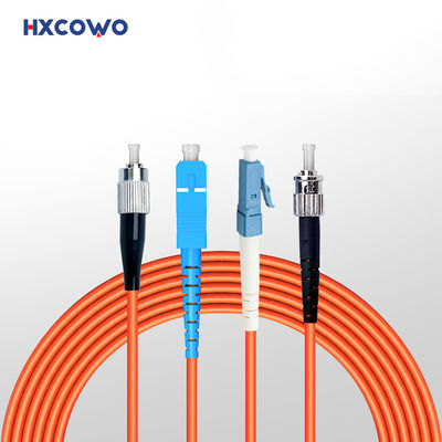 kupować Kabel krosowy Simplex Duplex FTTH SC/LC/FC/ST UPC/APC Wielomodowy kabel światłowodowy produkcja online