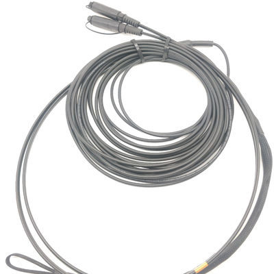 kupować LC/UPC-LC/UPC SM 9/125 7.0mm Przeciwko gryzoniom zewnętrzny FTTA Pancerny przewód z płatkiem z włókna optycznego 1m/2m/3m/100m produkcja online