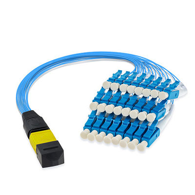 kupować Rozwiązanie sieciowe 72 włókna OM4 50/125 Multimode MPO Trunk Cable z długą długością produkcja online