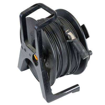 kupować Black Tactical Fiber Optic Cable Assembly CE ROHS ISO Military Tactical Cable produkcja internetowa