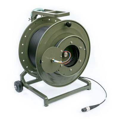 kupować ArmyGreen Tactical Ofc Cable Spiral Armored  Military Tactical Fiber Optic Cable produkcja internetowa