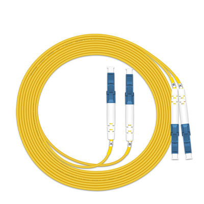 MM OM3 2mm/3mm Duplex LC/UPC Włóknooptyczny Kabel Patch dla dostosowanych kolorów