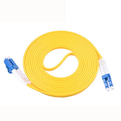 Długość zamówiona HXCOWO MM OM1/OM2/OM3/OM4 LC-LC Duplex Multi Mode Fiber Optic Patch Cable