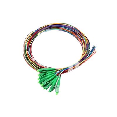 Customized LC Fiber Pigtails 0.9mm 2mm 3mm Cable Diameter Patch Cord Pigtail